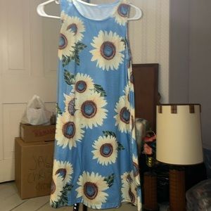 Size small sunflower dress